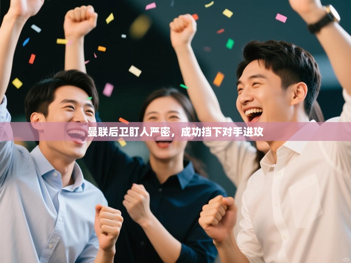 曼联后卫盯人严密，成功挡下对手进攻